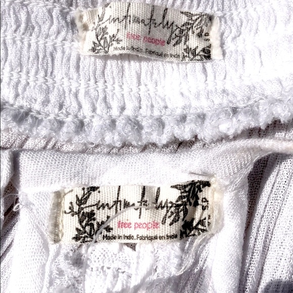 NEW FREE PEOPLE White 2pc Batenburg Lace Skirt Set - Picture 11 of 14